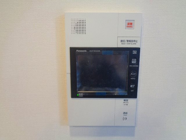 セキュリティ　同物件別部屋参考写真です