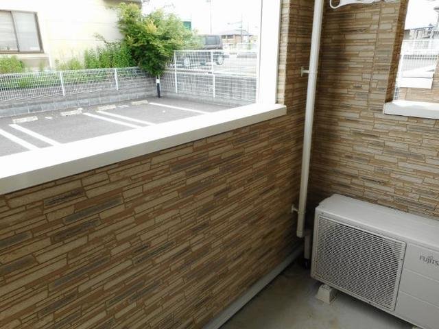 バルコニー　広々としたバルコニーです