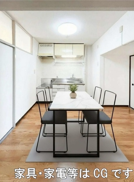 居室・リビング　ＤＫ　※家具・家電等はＣＧです