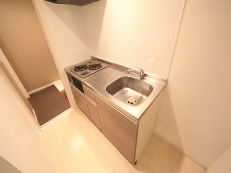 キッチン　システムキッチン（ガス2口コンロ付）