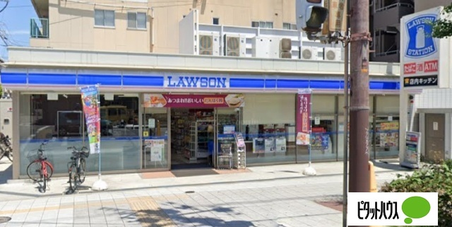 コンビニ　ローソン港区南市岡一丁目店（コンビニ）まで100m