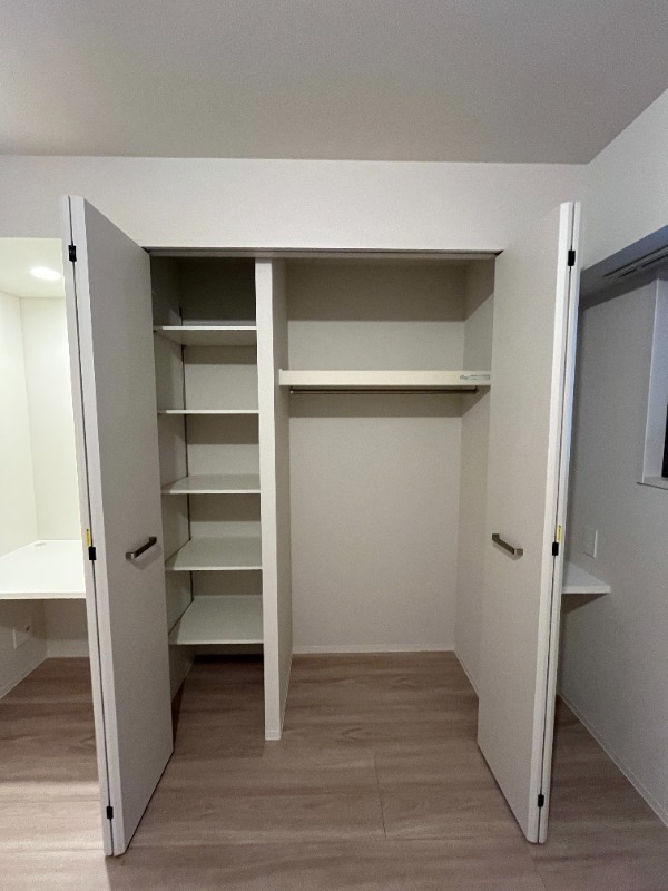 収納　収納のためのスペースです