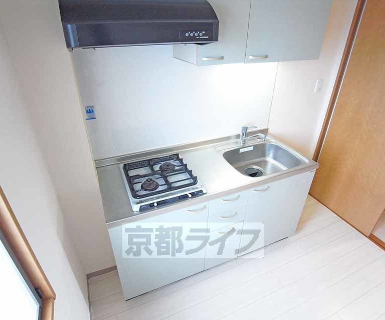 キッチン　使いやすそうなキッチンですね。