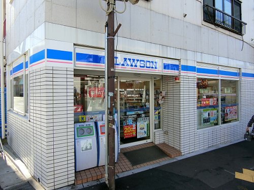 コンビニ　ローソン三鷹台駅前店（コンビニ）まで120m