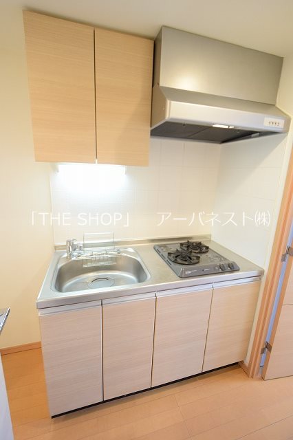 キッチン　2口ガスコンロ