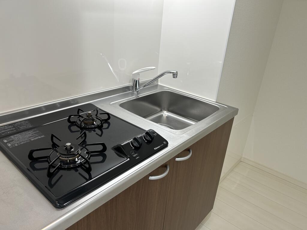キッチン　２口ガスコンロ