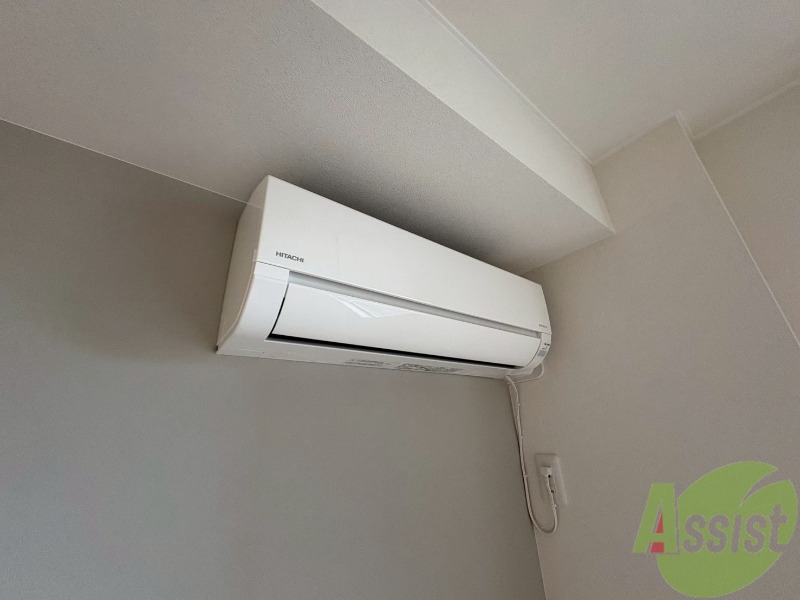 その他設備　エアコンも設置されております。毎日快適に過ごせそうですね。