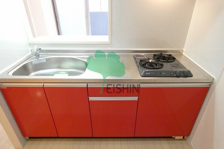 キッチン　シンプルな清潔感のあるキッチンです！