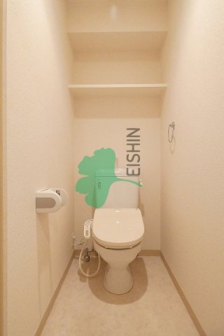 トイレ　清潔感のあるトイレです。