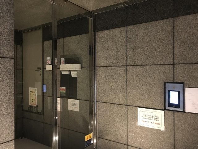 エントランス　エントランス部分