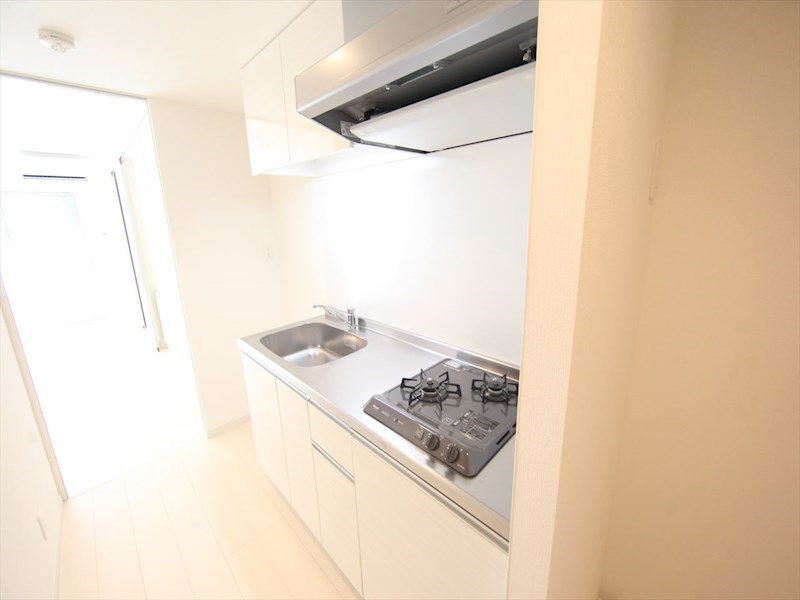 キッチン　システムキッチン（ガス2口コンロ付）