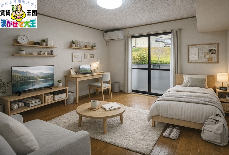 居室・リビング　家具・インテリアはＣＧです