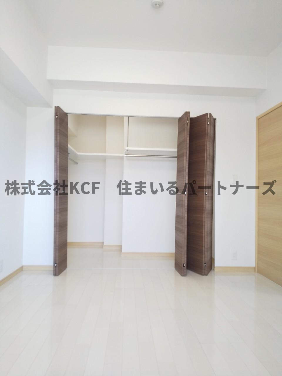 収納　たっぷりとした収納スペースです