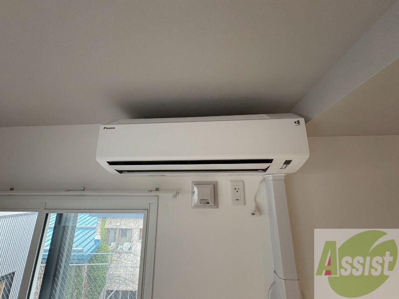 その他設備　エアコンがありますので夏でも快適に過ごせます！