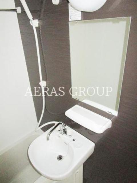 洗面設備　内装です