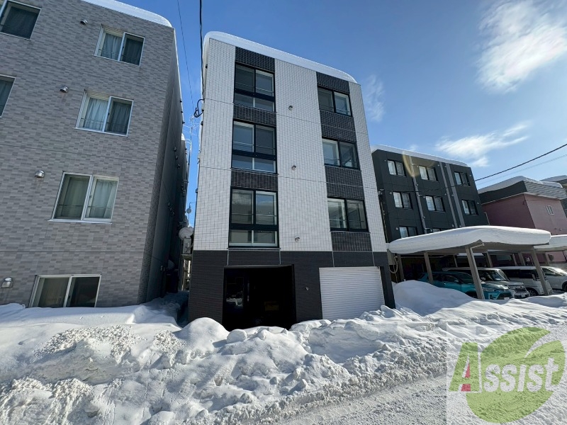 建物外観　札幌市豊平区美園７条「ロアジ美園」