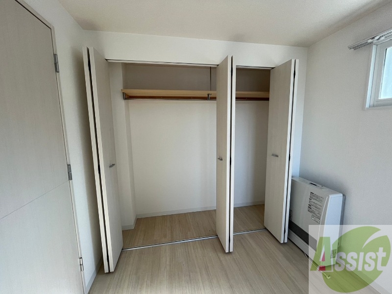 収納　収納を開けてみました！たくさん入りそうですね～