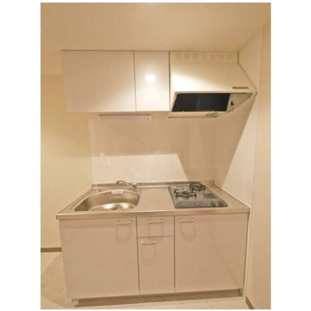 キッチン　2口ガスコンロ付き