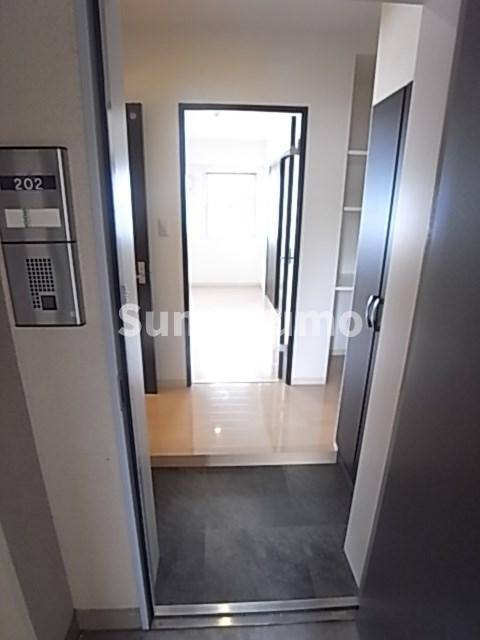 玄関　ゆったりとした玄関です