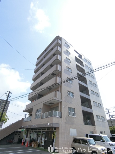 建物外観　全部屋角部屋：オートロック！