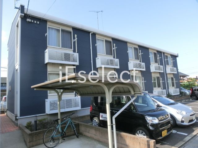 建物外観　家電付きですぐに新生活スタートできますね