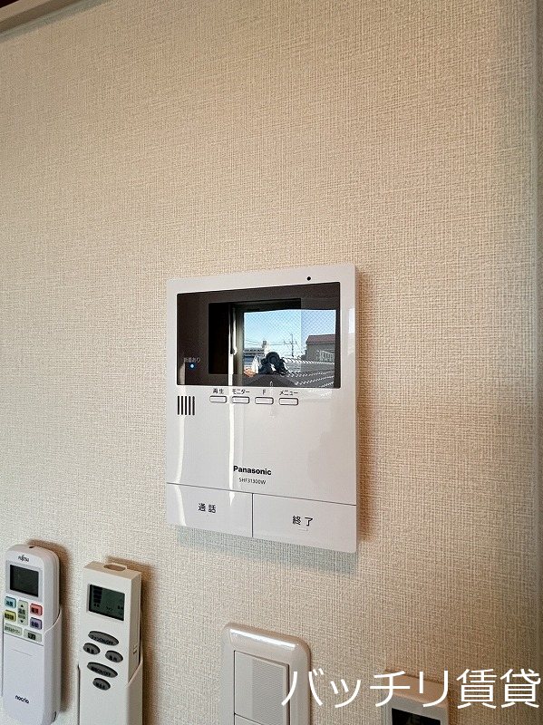 セキュリティ　新築の為、同型タイプの写真となります　現状優先