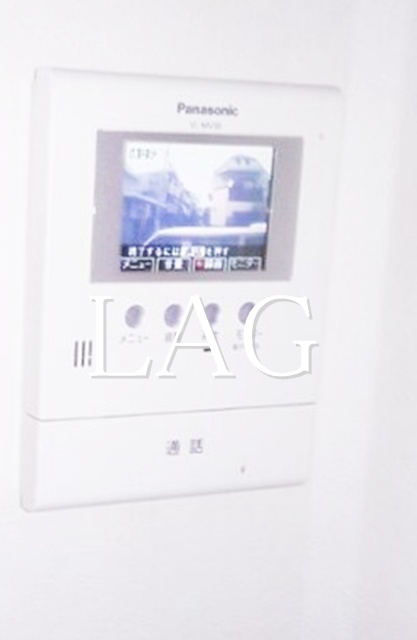 セキュリティ　モニター付きインターホンです。