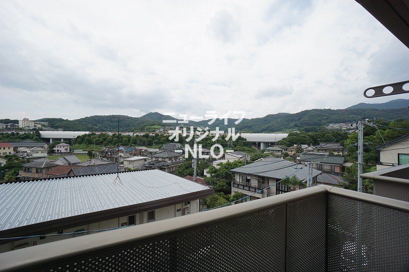 眺望　高台になり開放感のある眺めになっています☆