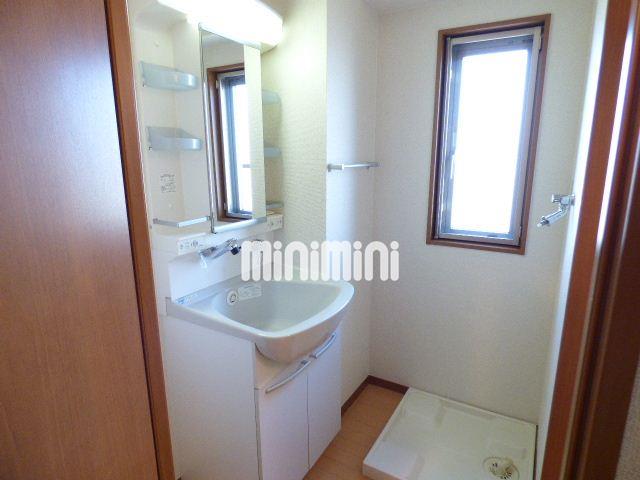 洗面設備　洗髪洗面化粧台、室内洗濯機置き場