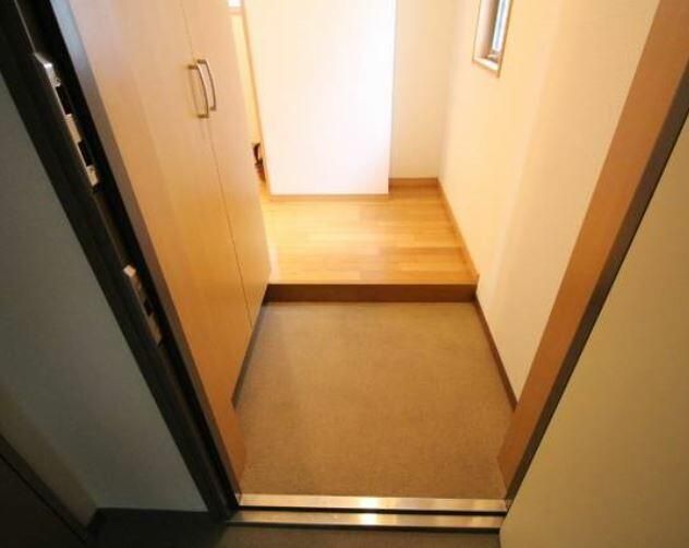 玄関　毎日通る玄関はこちらです