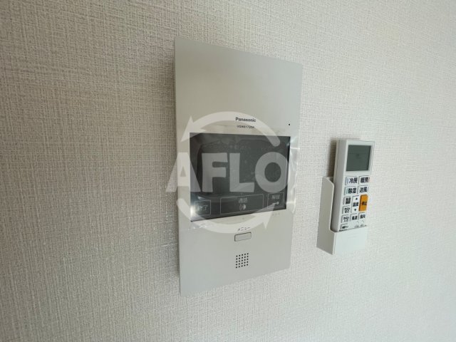 セキュリティ　セオリー天王寺南DOOR　モニター付きインターホン