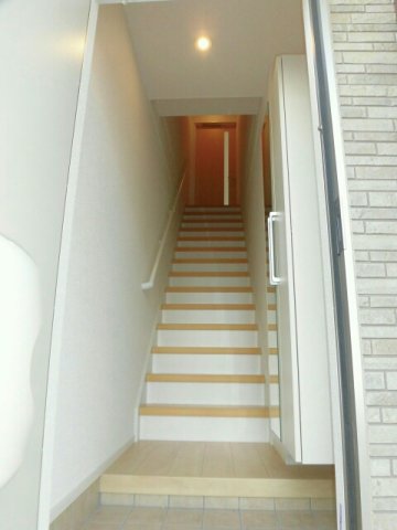 玄関　明るい玄関です