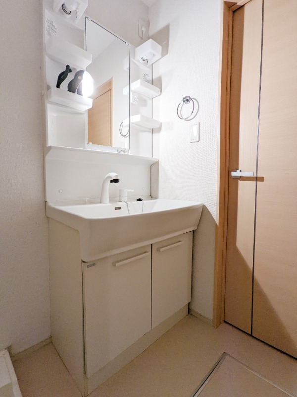 洗面設備　図面と現状に相違がある場合には現状を優先