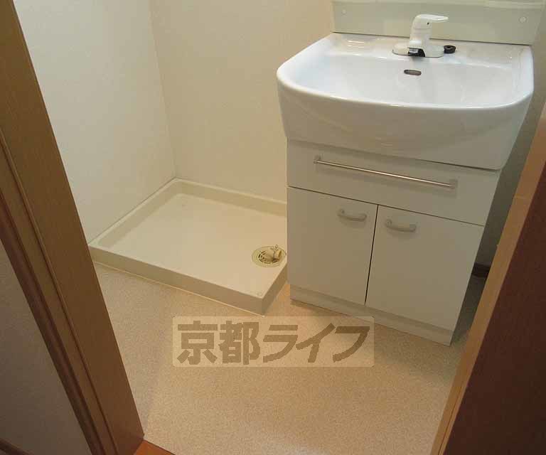 洗面設備　脱衣所です！