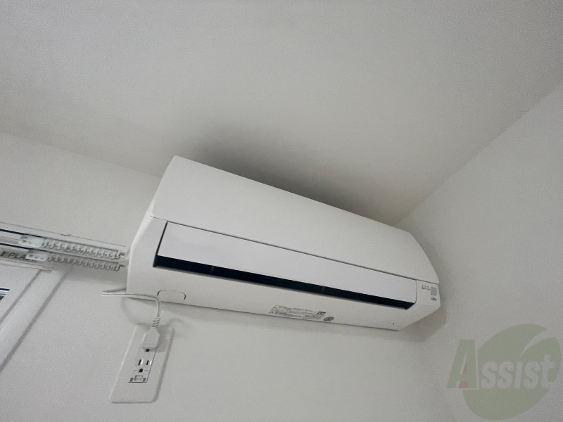 その他設備　エアコンが設置してありますので、寒暖対策もばっちり。