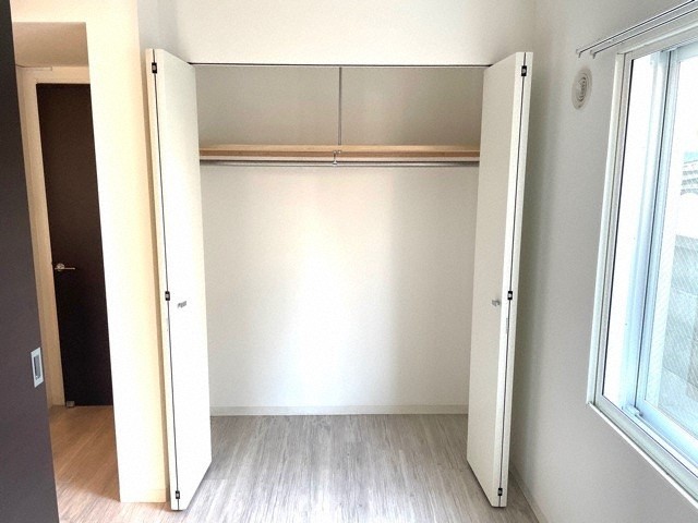 収納　衣類の収納に便利なクローゼット付きです♪