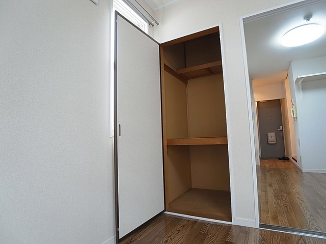 収納　奥行きの有る収納