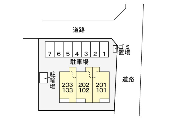 駐車場　駐車場