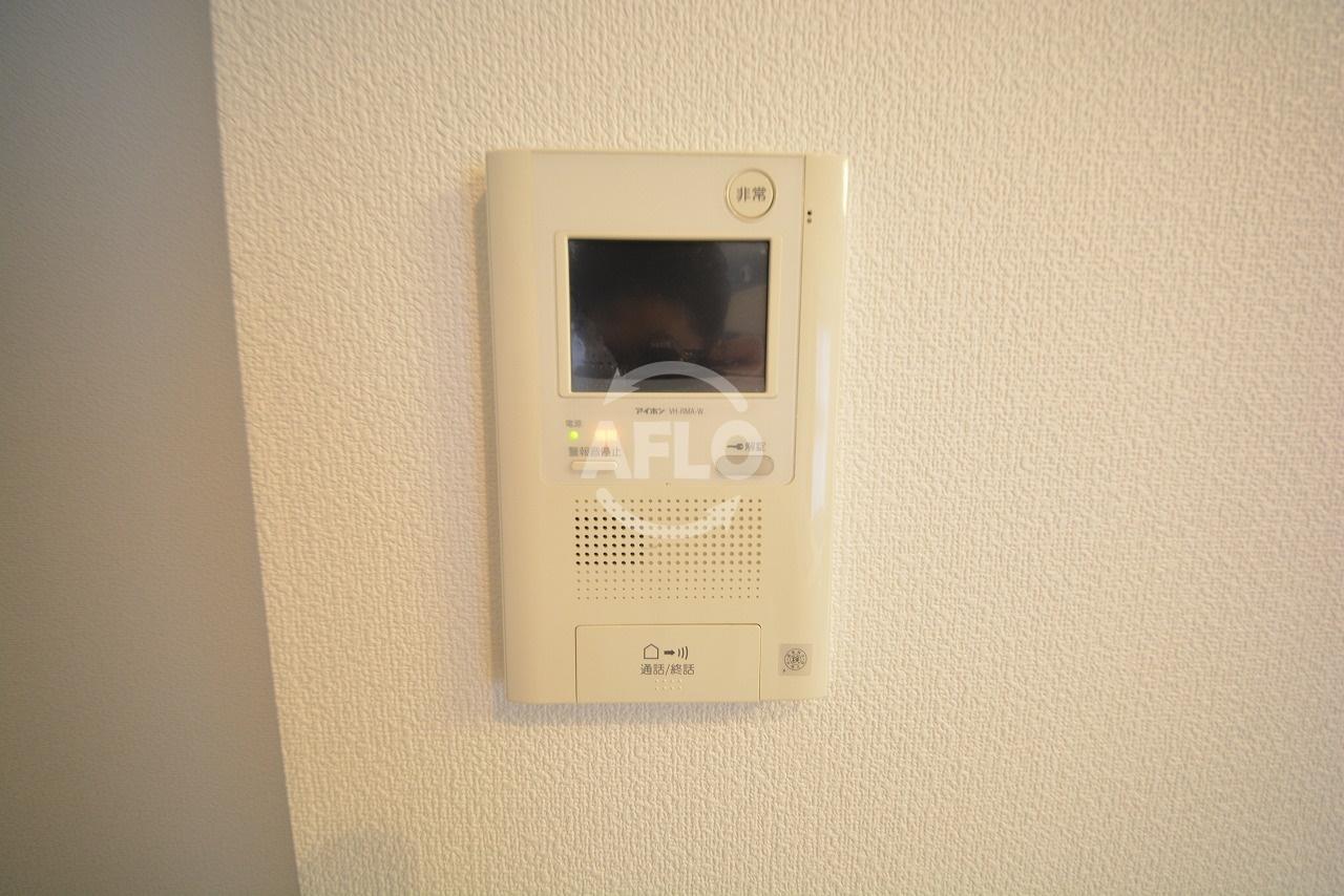 セキュリティ　GALLERY谷町（ギャラリー谷町）　ＴＶ付モニターホン