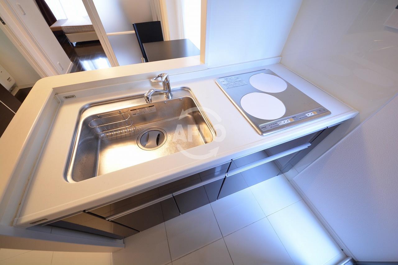 キッチン　GALLERY谷町（ギャラリー谷町）　ＩＨ2口コンロシステム