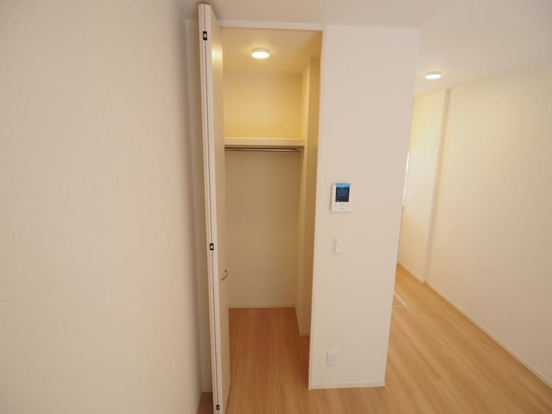 収納　奥行きのある収納です。