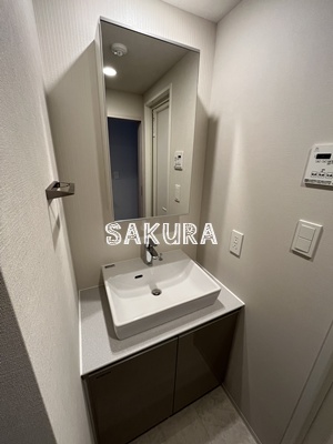 洗面設備　身支度に便利な洗面台♪