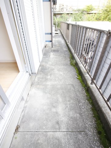 バルコニー　バルコニーがあります