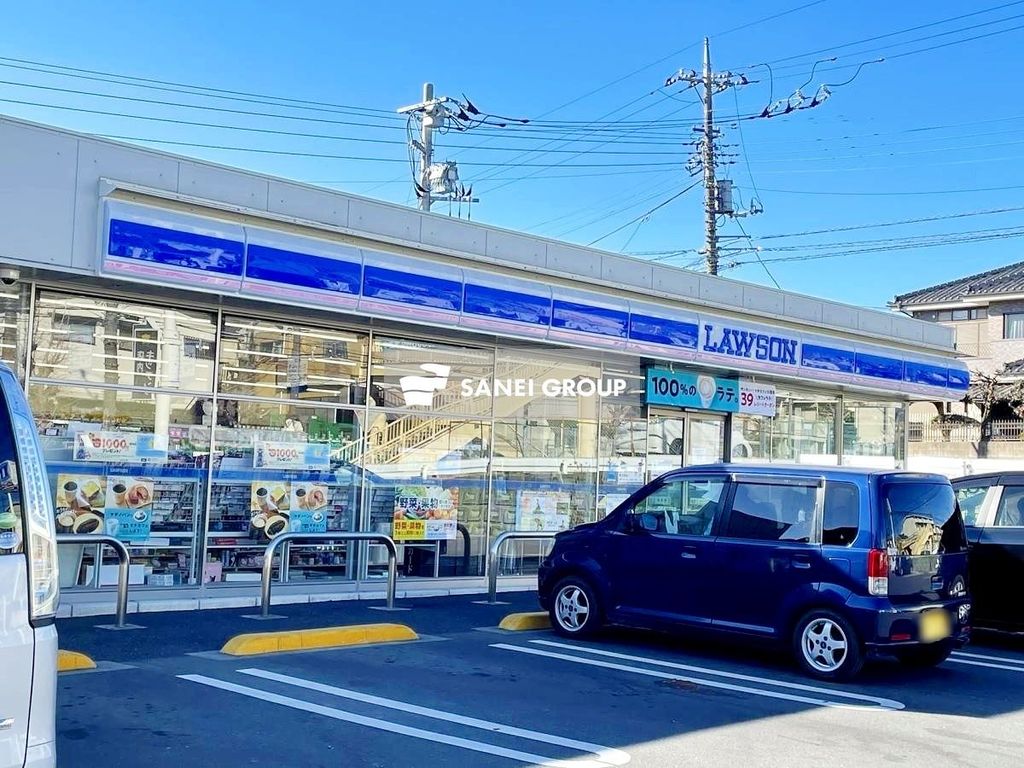 コンビニ　ローソン西所沢二丁目店（コンビニ）まで300m