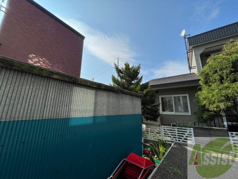 眺望　眺望はこちら。静かな住宅街という印象を受けました。