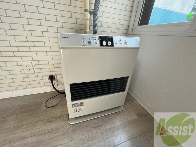 その他設備　灯油暖房です。札幌の寒い冬もこれで大丈夫！