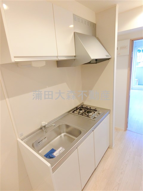 キッチン　2口ガスシステムキッチン