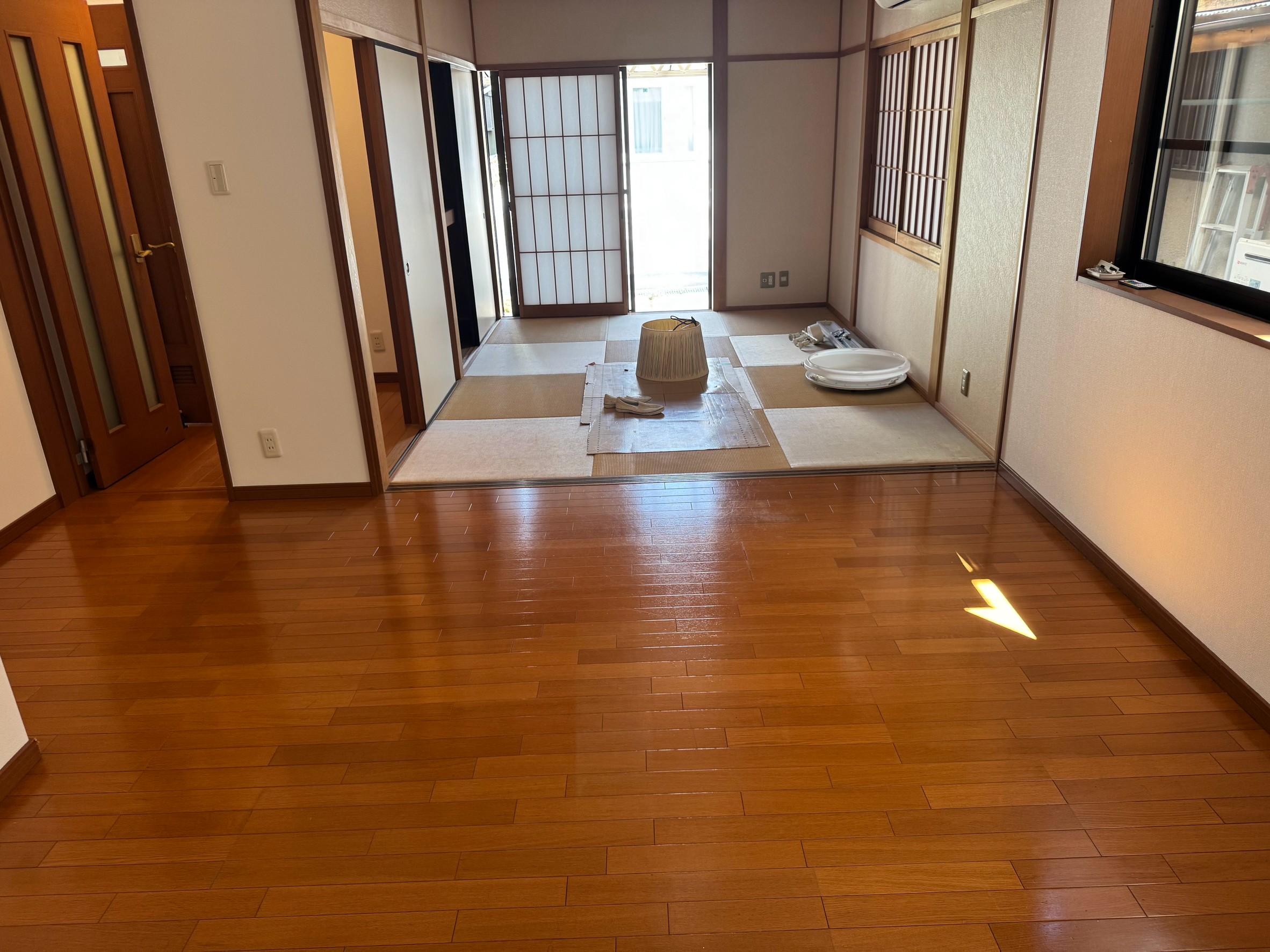 城陽市寺田今堀貸家の居間写真