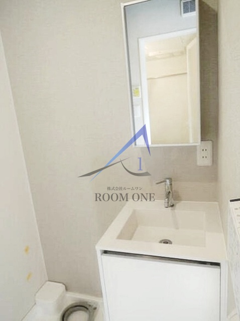 洗面設備　洗面台です。