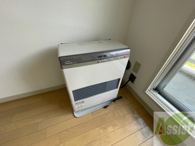 その他設備　ストーブが設置してあります。寒い日も安心！